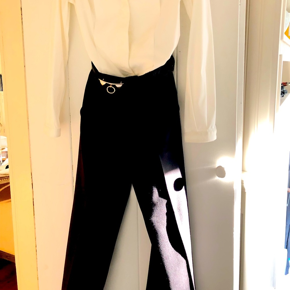 Theory charcoal grey size 2